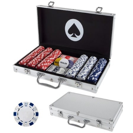 Toy Time Maverick 300 Dice Style 11.5g Poker Chip Set By Toy Time 838963WZL